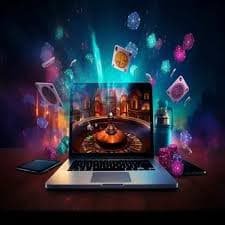 Ilustrasi hiburan sportsbook dan casino di perangkat mobile dengan brand dasi4d
